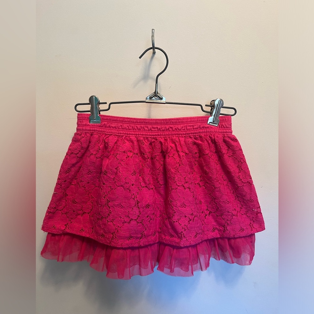 Cherokee, girls youth small pink skirt.